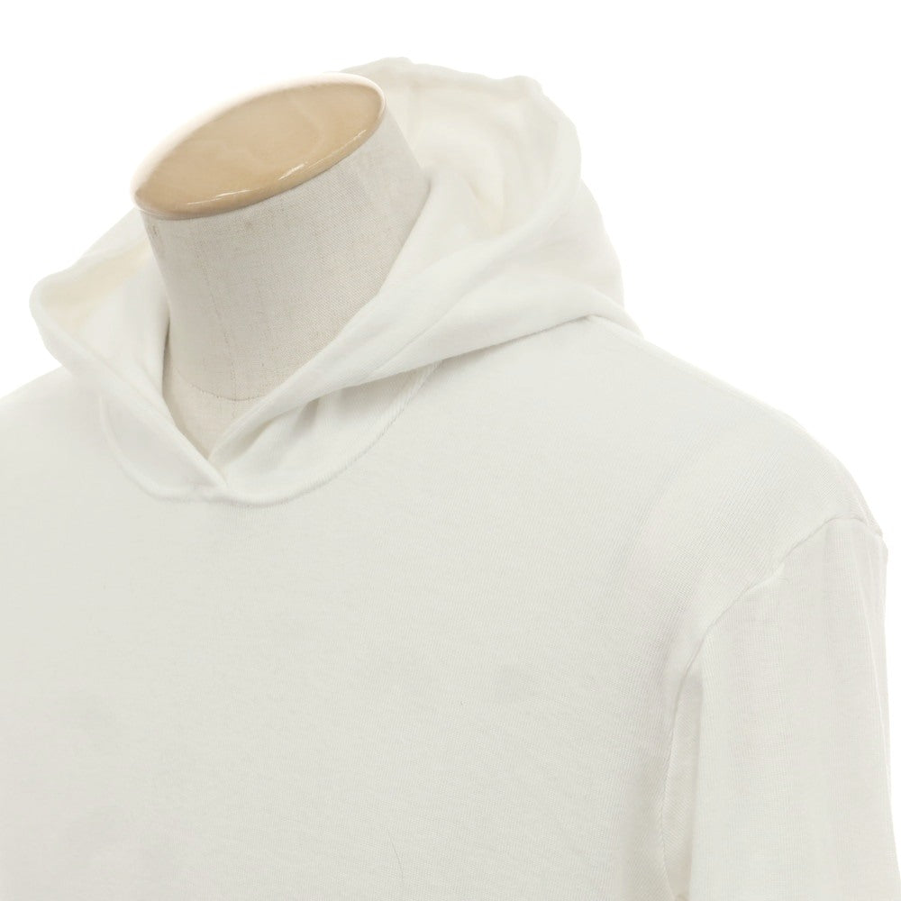 [Used] MAISON CORNICHON Cotton Pullover Hoodie White [1] [Condition Rank C] [Men&