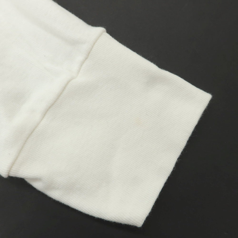 [Used] MAISON CORNICHON Cotton Pullover Hoodie White [1] [Condition Rank C] [Men&