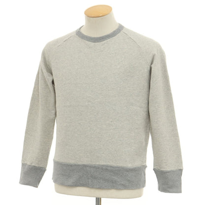 [Used] MAISON CORNICHON Cotton Crew Neck Sweatshirt Grey [Condition Rank B] [Men&