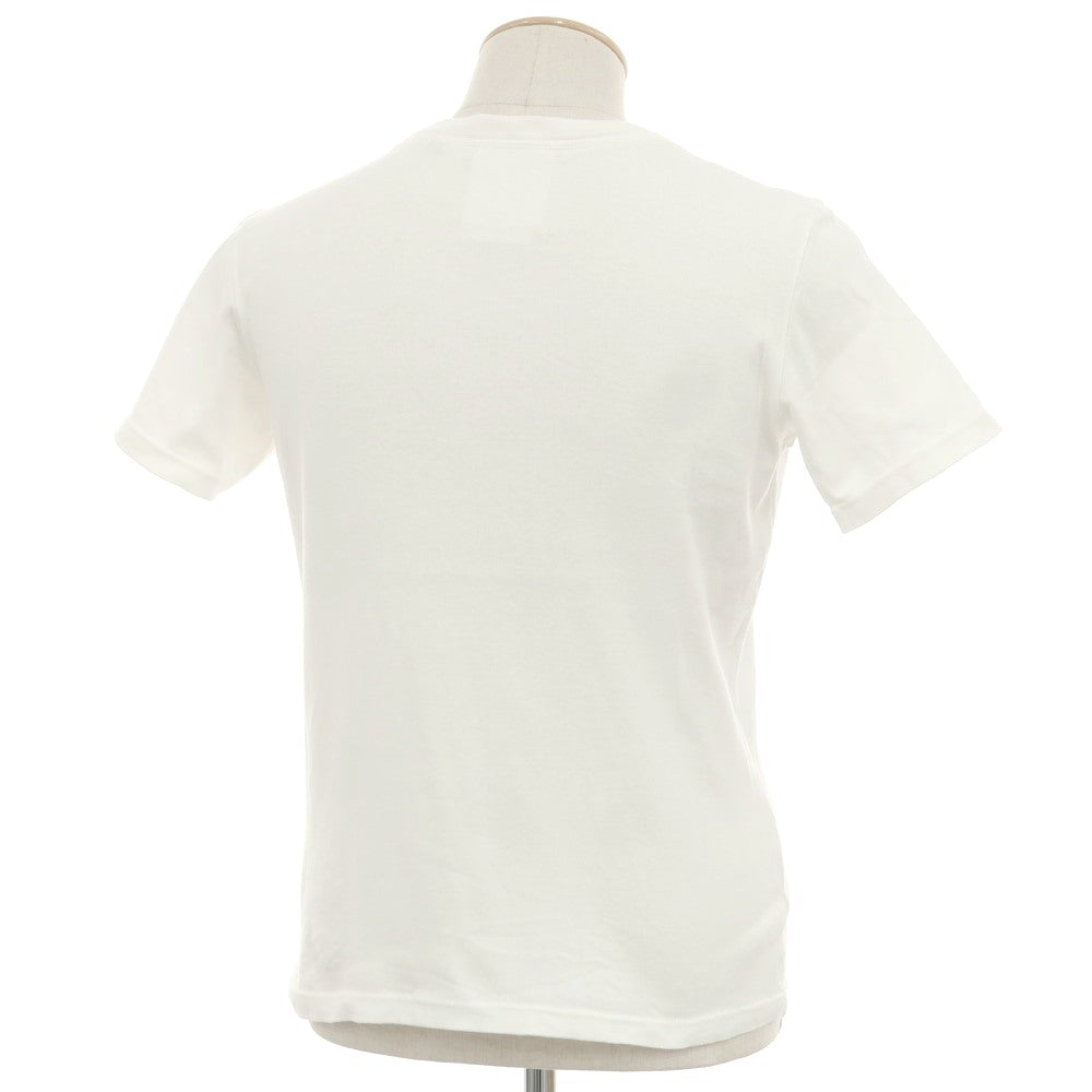 [Used] MAISON CORNICHON Cotton Crew Neck Short Sleeve T-Shirt White [1] [Condition Rank B] [Men&
