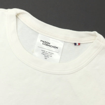【中古】メゾン コルニション MAISON CORNICHON コットン クルーネック 半袖Ｔシャツ ホワイト【 1 】【 状態ランクB 】【 メンズ 】 [APD]