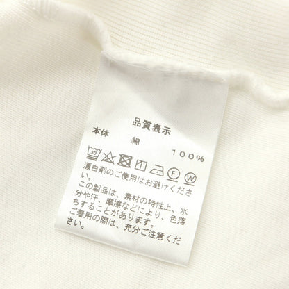 【中古】メゾン コルニション MAISON CORNICHON コットン クルーネック 半袖Ｔシャツ ホワイト【 1 】【 状態ランクB 】【 メンズ 】 [APD]