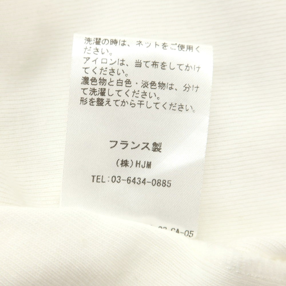 【中古】メゾン コルニション MAISON CORNICHON コットン クルーネック 半袖Ｔシャツ ホワイト【 1 】【 状態ランクB 】【 メンズ 】 [APD]