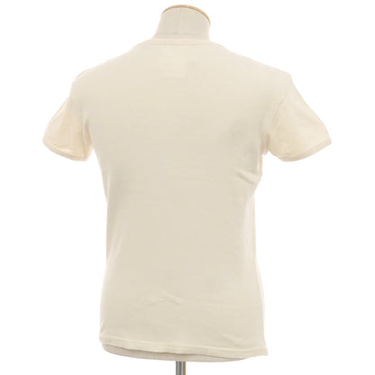 [Used] MAISON CORNICHON Cotton Crew Neck Short Sleeve T-Shirt Ivory [1] [Condition Rank B] [Men&
