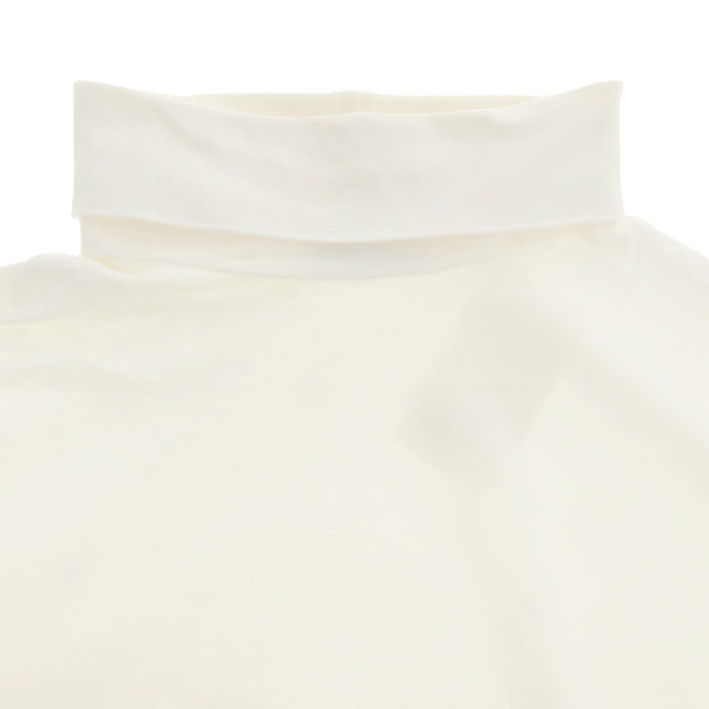 【中古】チルコロ1901 CIRCOLO 1901 ストレッチ コットン タートルネック 長袖Ｔシャツ ホワイト【 XS 】【 状態ランクC 】【 メンズ 】