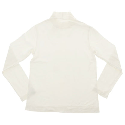 【中古】チルコロ1901 CIRCOLO 1901 ストレッチ コットン ハイネック 長袖Ｔシャツ ホワイト【 XS 】【 状態ランクC 】【 メンズ 】