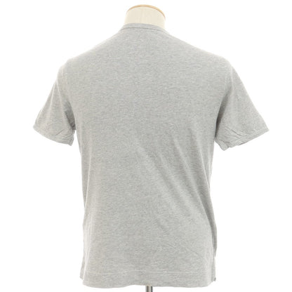 【中古】チルコロ1901 CIRCOLO 1901 コットン ヘンリ―ネック 半袖Ｔシャツ グレー【 XS 】【 状態ランクB 】【 メンズ 】 [APD]