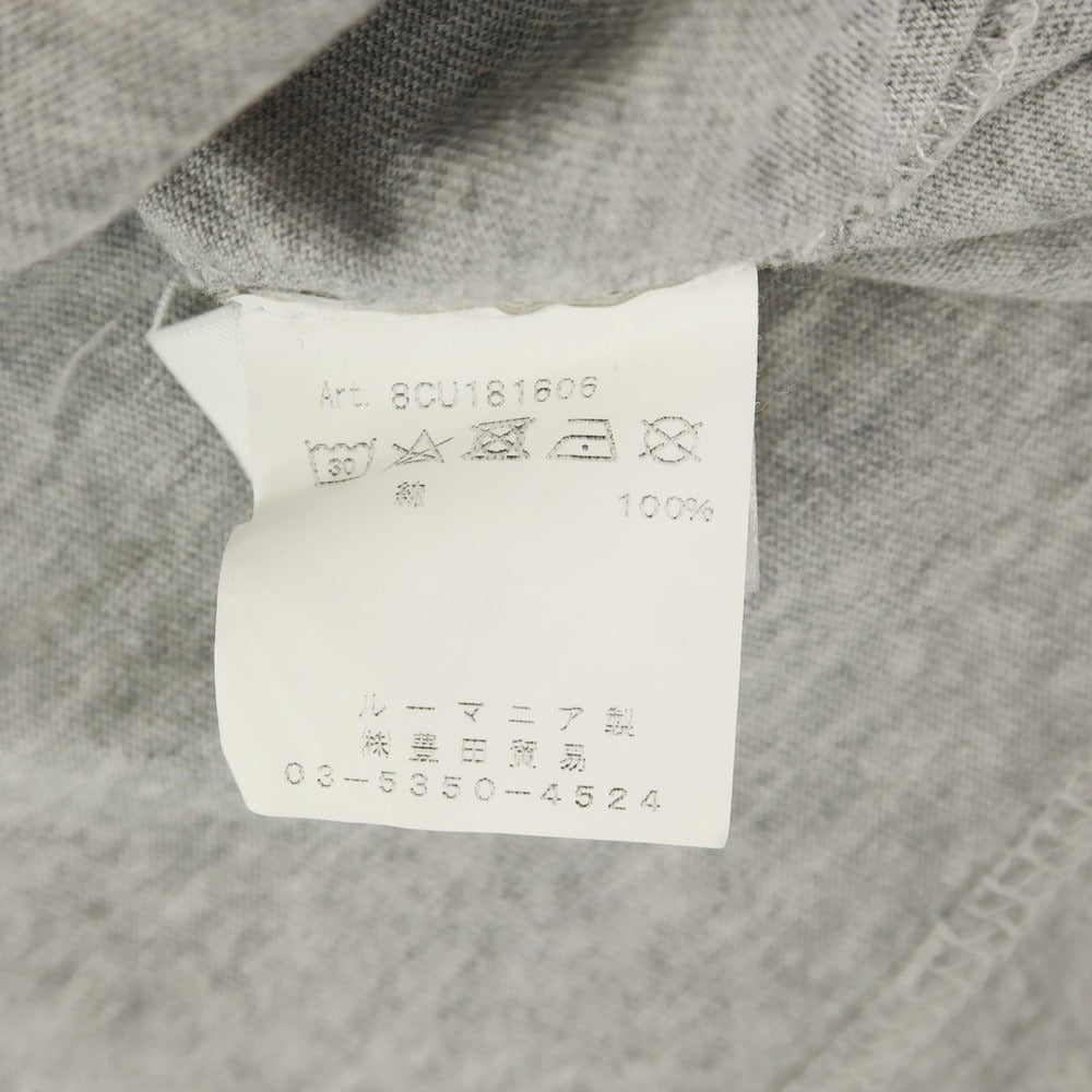 【中古】チルコロ1901 CIRCOLO 1901 コットン ヘンリ―ネック 半袖Ｔシャツ グレー【 XS 】【 状態ランクB 】【 メンズ 】 [APD]