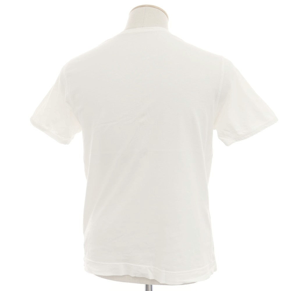 【中古】チルコロ1901 CIRCOLO 1901 コットン ヘンリーネック 半袖Ｔシャツ ホワイト【 XS 】【 状態ランクB 】【 メンズ 】 [APD]