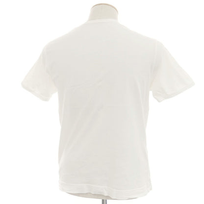 【中古】チルコロ1901 CIRCOLO 1901 コットン ヘンリーネック 半袖Ｔシャツ ホワイト【 XS 】【 状態ランクB 】【 メンズ 】 [APD]