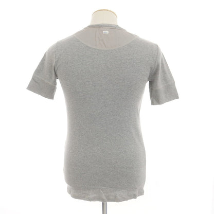 [Used] Schiesser Cotton Henley Short Sleeve T-Shirt Gray [XS] [Condition Rank B] [Men&