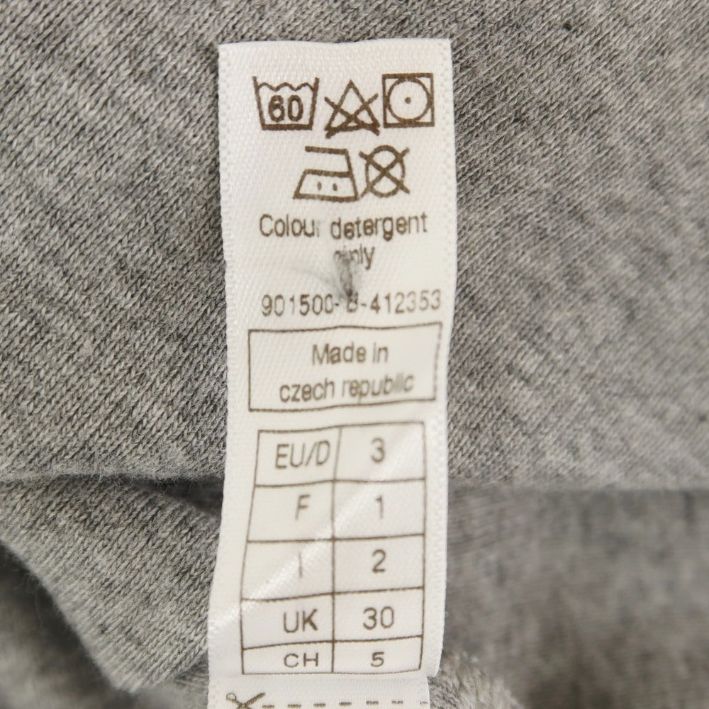 [Used] Schiesser Cotton Henley Short Sleeve T-Shirt Gray [XS] [Condition Rank B] [Men&