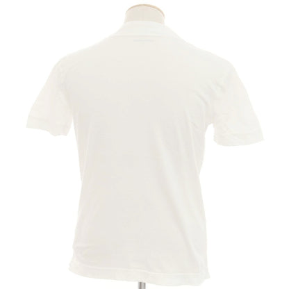[Used] Three Dots Cotton Pocket High Neck Short Sleeve T-Shirt White [S] [Condition Rank B] [Men&