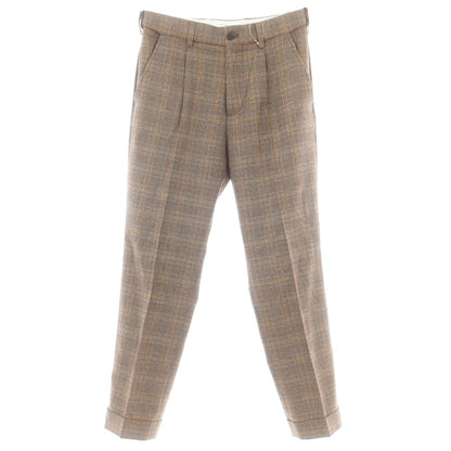 【中古】セラドール セラードアー CELLAR DOOR ストレッチポリエステルレーヨン ドレススラックスパンツ ブラウン【 42 】【 状態ランクB 】【 メンズ 】