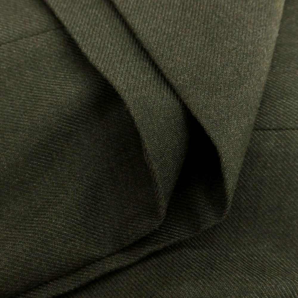 【中古】セラドール セラードアー CELLAR DOOR ストレッチポリエステルレーヨン ドレススラックスパンツ オリーブ【 42 】【 状態ランクC 】【 メンズ 】