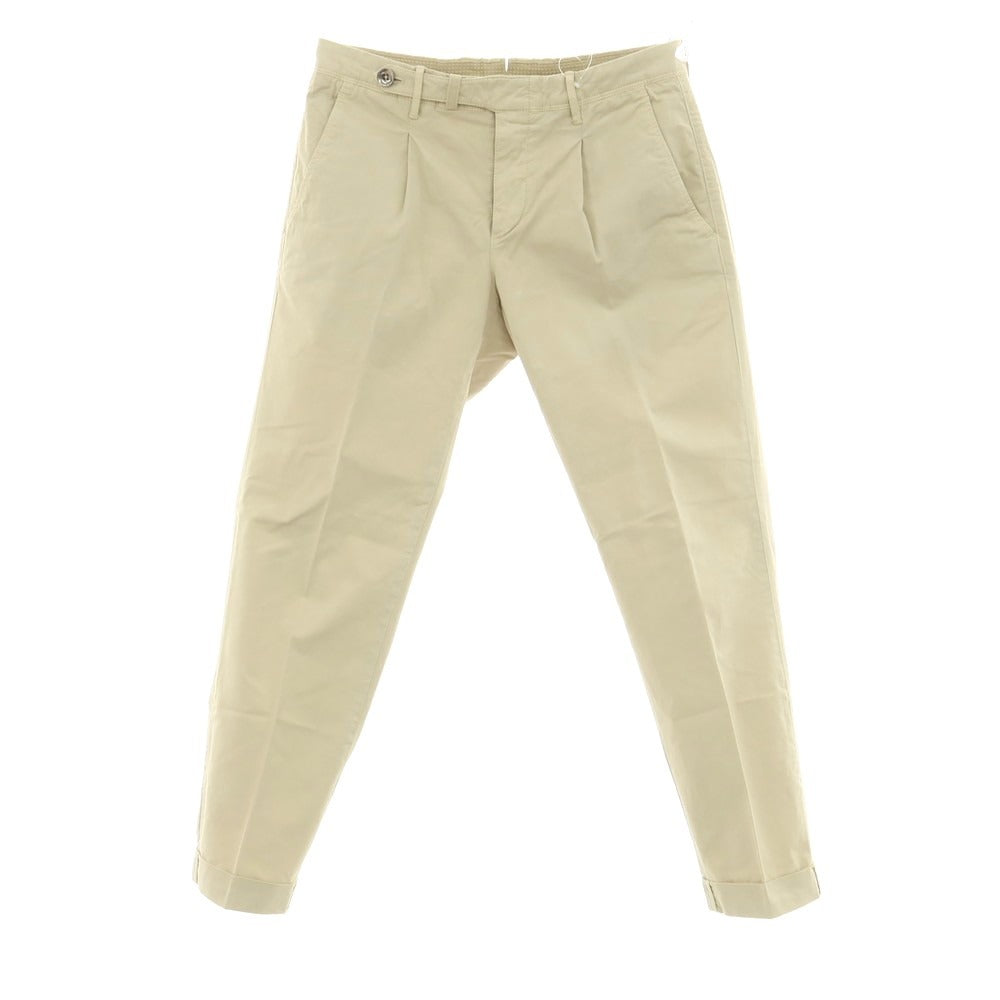 [Used] GTA Byron stretch cotton slacks pants, beige [44] [Condition rank B] [Men&