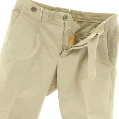 [Used] GTA Byron stretch cotton slacks pants, beige [44] [Condition rank B] [Men&