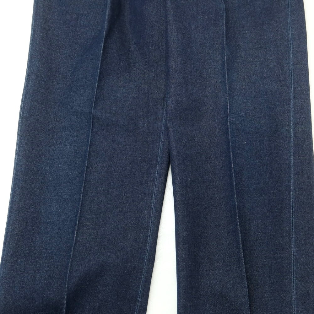 [Used] INCOTEX stretch denim casual slacks pants, navy [44] [Condition rank C] [Men&