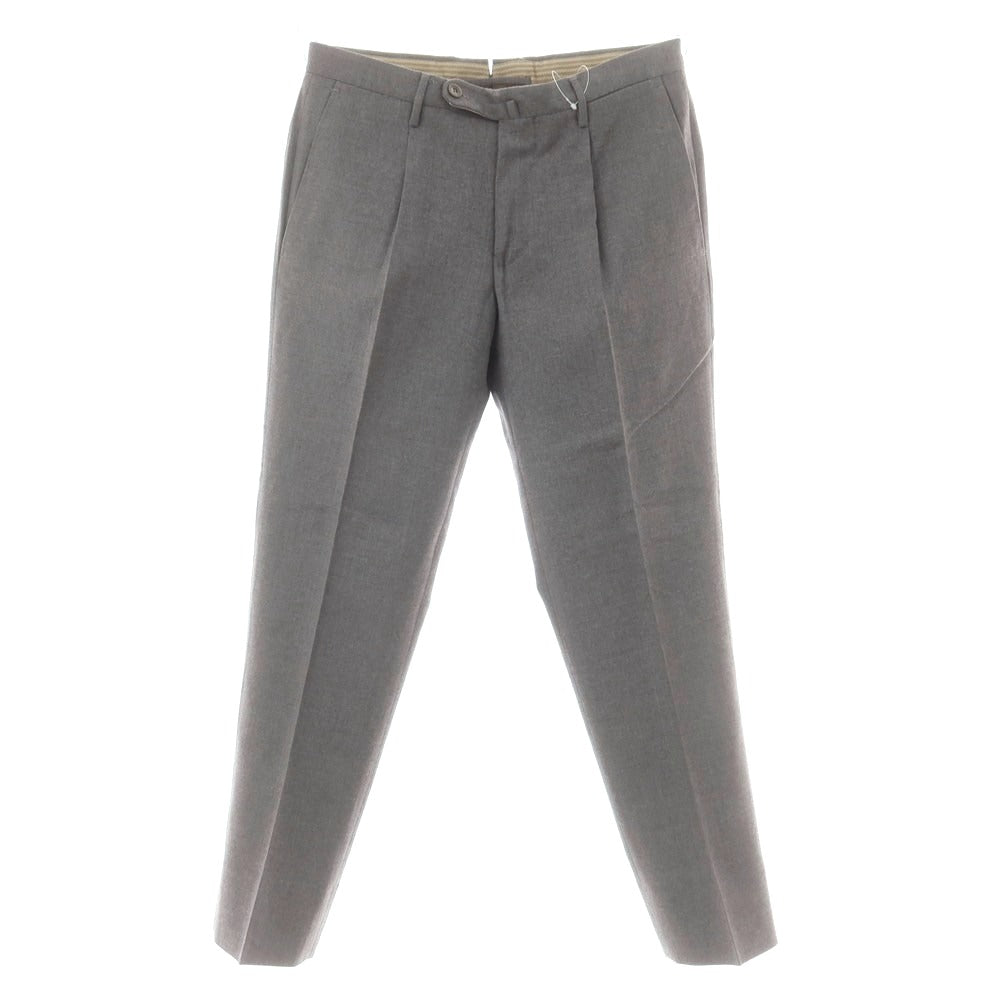 【中古】インコテックス INCOTEX ウール ドレススラックスパンツ グレー【 44 】【 状態ランクB 】【 メンズ 】