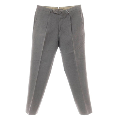 【中古】インコテックス INCOTEX ウール ドレススラックスパンツ グレー【 44 】【 状態ランクB 】【 メンズ 】