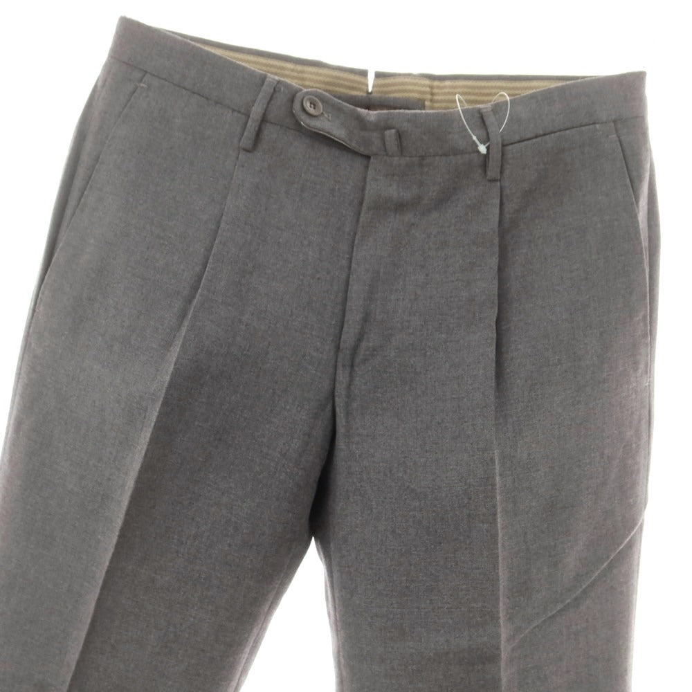 【中古】インコテックス INCOTEX ウール ドレススラックスパンツ グレー【 44 】【 状態ランクB 】【 メンズ 】