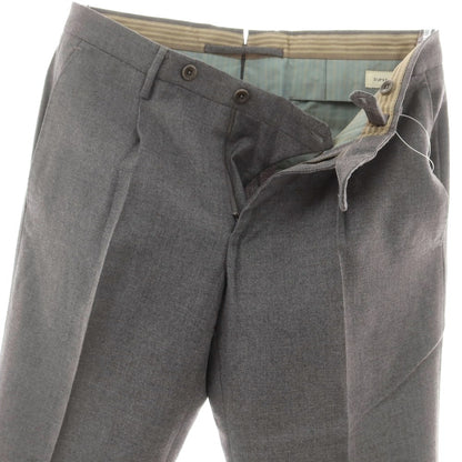 【中古】インコテックス INCOTEX ウール ドレススラックスパンツ グレー【 44 】【 状態ランクB 】【 メンズ 】