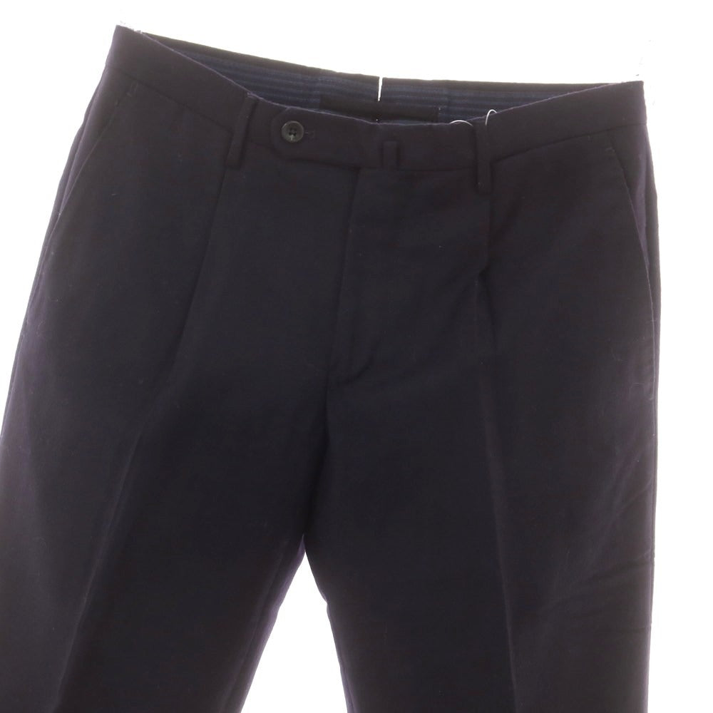 【中古】インコテックス INCOTEX ウール ドレススラックスパンツ ネイビー【サイズ44】【 状態ランクB 】【 メンズ 】 [DPD]