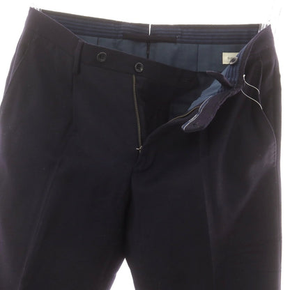 【中古】インコテックス INCOTEX ウール ドレススラックスパンツ ネイビー【 44 】【 状態ランクB 】【 メンズ 】
