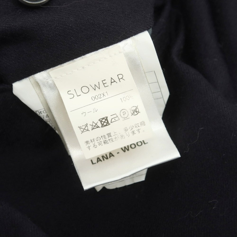 【中古】インコテックス INCOTEX ウール ドレススラックスパンツ ネイビー【 44 】【 状態ランクB 】【 メンズ 】