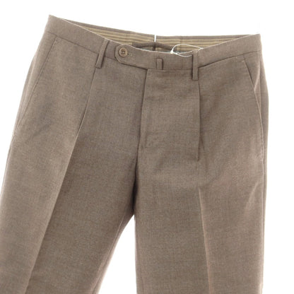 【中古】インコテックス INCOTEX ウール ドレススラックスパンツ カーキベージュ【 44 】【 状態ランクB 】【 メンズ 】