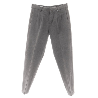 【中古】チルコロ1901 CIRCOLO 1901 ジャージーコットン カジュアルスラックスパンツ グレー【 42 】【 状態ランクC 】【 メンズ 】