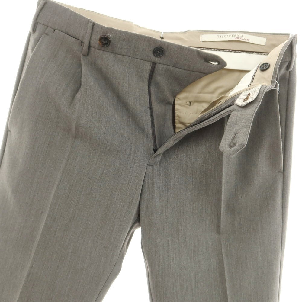 [Used] BERWICH polyester rayon slacks, grey [42] [Condition: B] [Men&