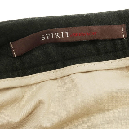 【中古】ベルウィッチ BERWICH ウール カジュアルスラックスパンツ ダークグリーン【 44 】【 状態ランクB 】【 メンズ 】