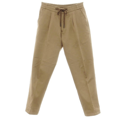 [Used] BERWICH stretch cotton easy slacks pants light brown [42] [Condition rank B] [Men&