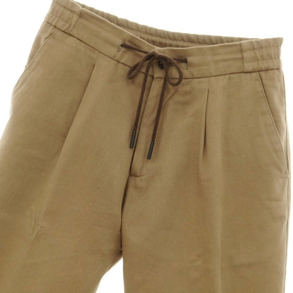 [Used] BERWICH stretch cotton easy slacks pants light brown [42] [Condition rank B] [Men&
