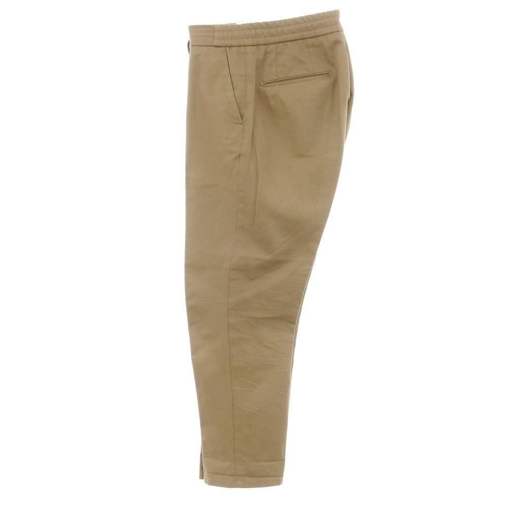 [Used] BERWICH stretch cotton easy slacks pants light brown [42] [Condition rank B] [Men&