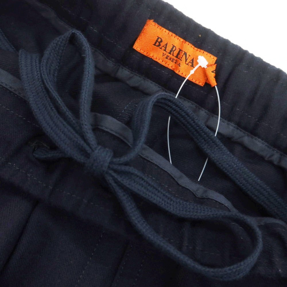 【中古】バレナ BARENA ストレッチ ウール イージーパンツ ネイビー【 44 】【 状態ランクB 】【 メンズ 】