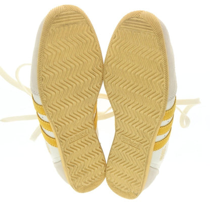 [Used] Adidas Japan Leather Sneakers White x Yellow [26cm] [Condition Rank A] [Men&
