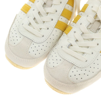 [Used] Adidas Japan Leather Sneakers White x Yellow [26cm] [Condition Rank A] [Men&