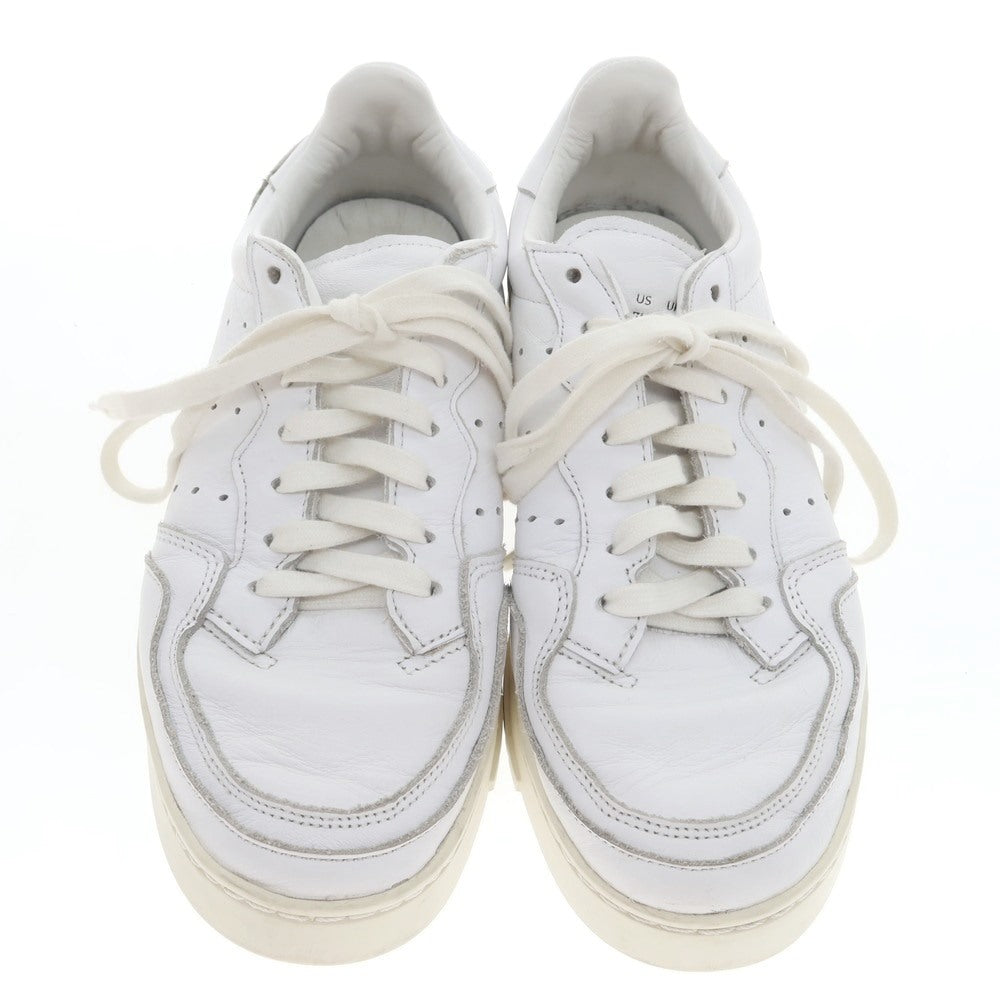 [Used] adidas SUPERCOURT leather sneakers, white [25.5cm] [Condition: B] [Men&
