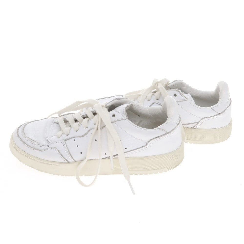[Used] adidas SUPERCOURT leather sneakers, white [25.5cm] [Condition: B] [Men&