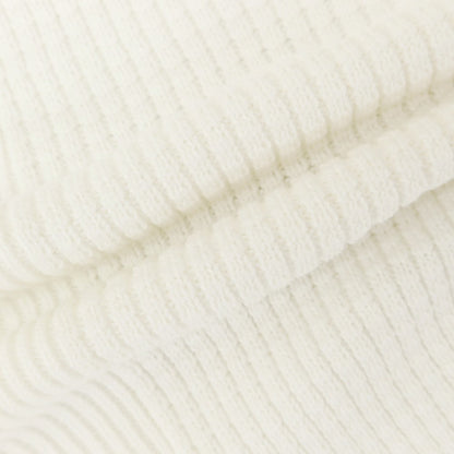 [New] V::room Mid-gauge cotton Henry neck knit, ivory white [M] [Condition rank N] [Men&