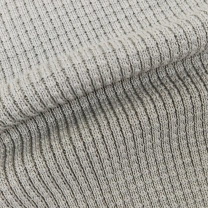 [New] V::room Mid-gauge cotton crew neck knit, grey [XS] [Condition rank N] [Men&