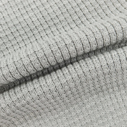 [New] V::room Mid-gauge cotton crew neck knit, grey [M] [Condition rank N] [Men&