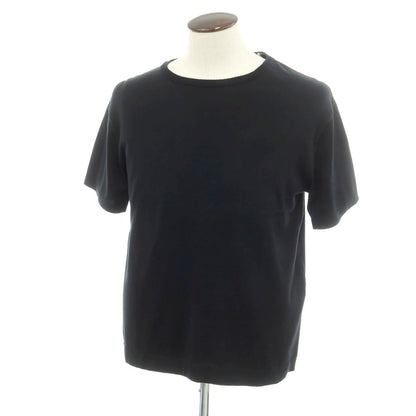 [New] V::room Wool Crew Neck Short Sleeve Pullover Knit Black [L] [Condition Rank N] [Men&