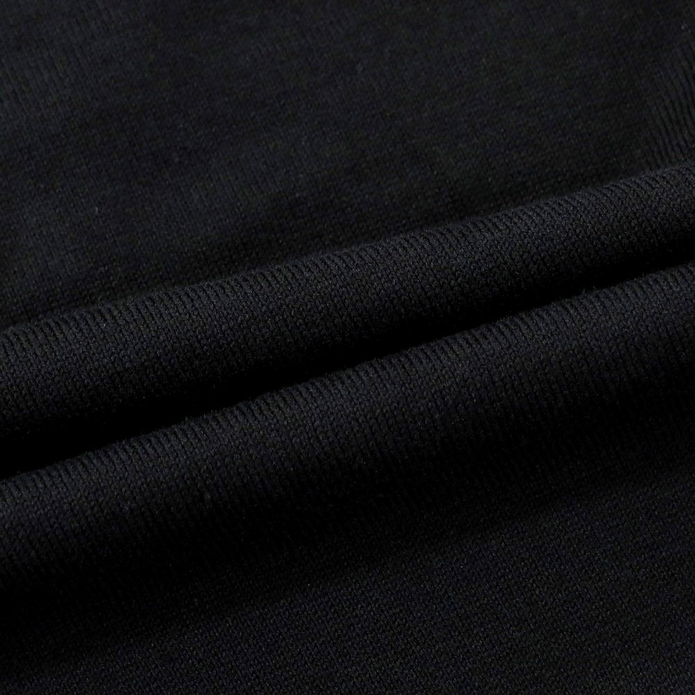 [New] V::room Wool Crew Neck Short Sleeve Pullover Knit Black [L] [Condition Rank N] [Men&