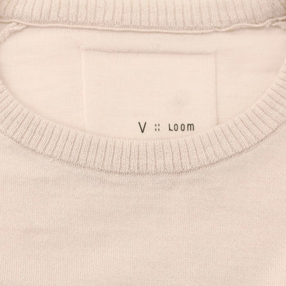 [New Outlet] V::room Wool Crew Neck Pullover Knit, Dull Pink [M] [Condition Rank N-] [Men&