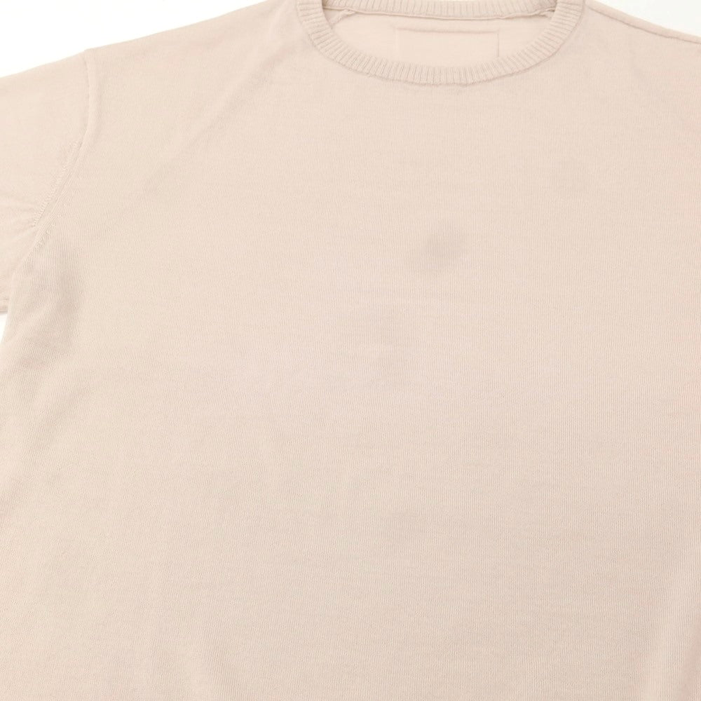 [New Outlet] V::room Wool Crew Neck Pullover Knit, Dull Pink [M] [Condition Rank N-] [Men&