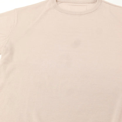 [New Outlet] V::room Wool Crew Neck Pullover Knit, Dull Pink [M] [Condition Rank N-] [Men&