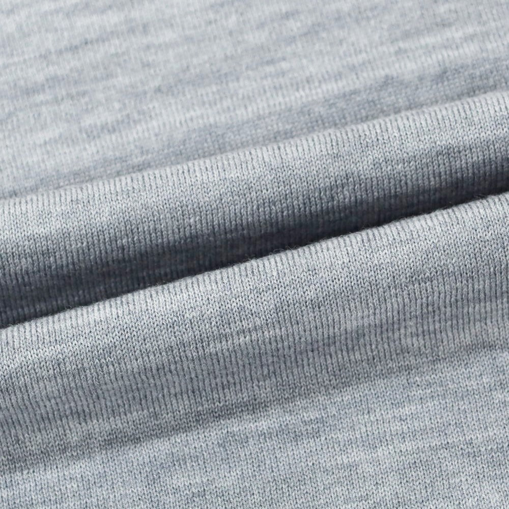 [New] V::room Wool Crew Neck Short Sleeve Pullover Knit Gray [M] [Condition Rank N] [Men&